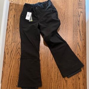 NWT Women's Black Snow Pants Medium